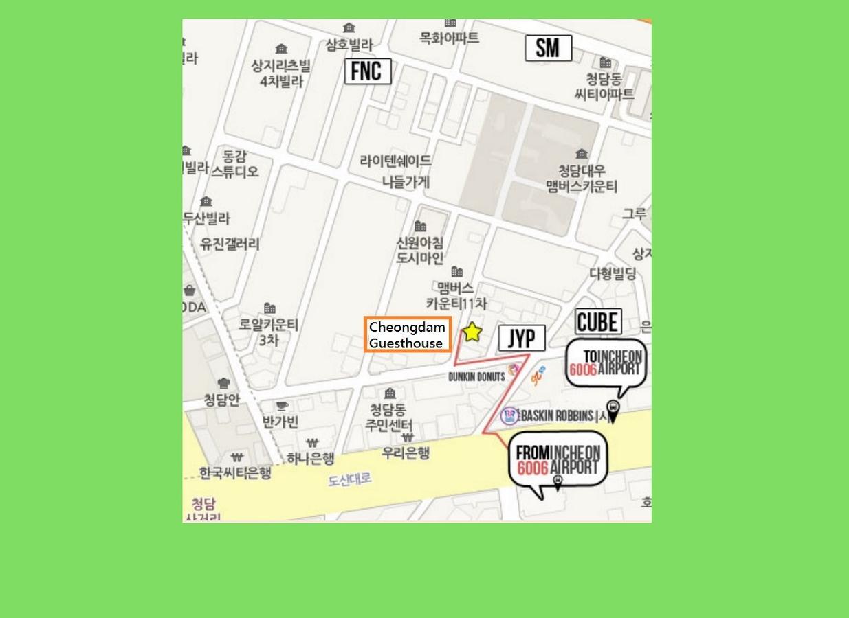 Cheongdam Ladies Guesthouse In Сеул Экстерьер фото